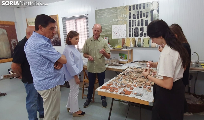 Martínez Izquierdo exige a la Diputación la puesta en valor efectiva de Los Casares