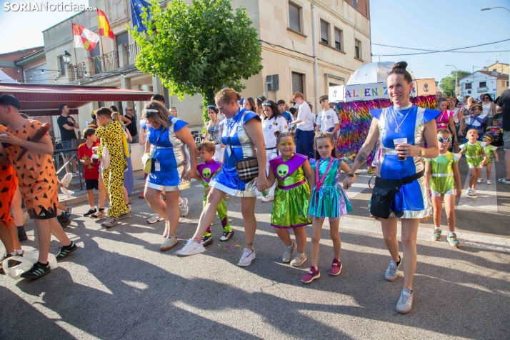 Disfraces en las fiestas de Tardelcuende 2026