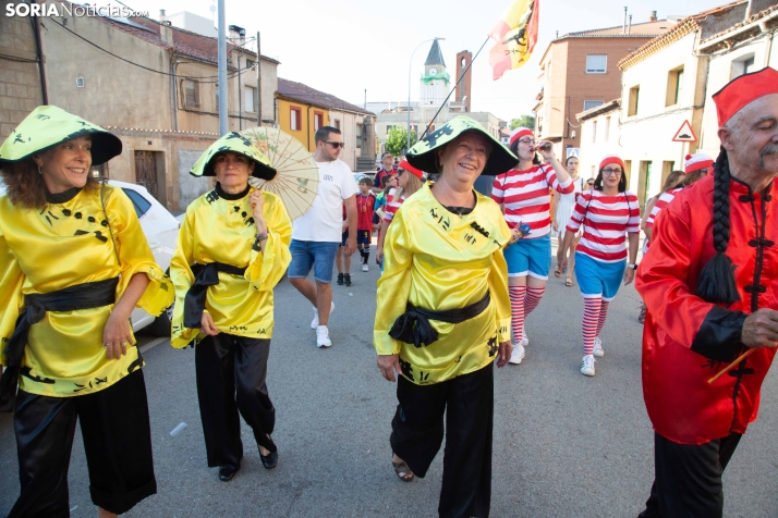 Disfraces en las fiestas de Tardelcuende 2026