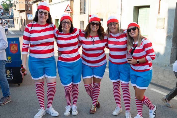 Disfraces en las fiestas de Tardelcuende 2026