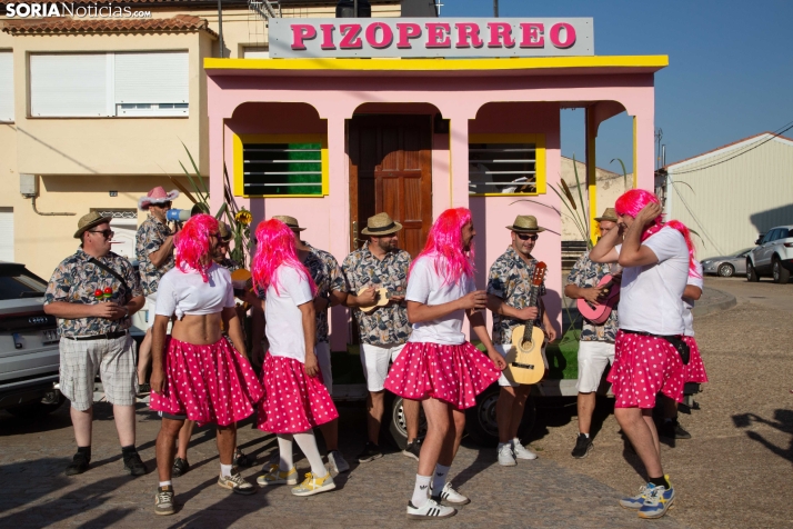 Disfraces en las fiestas de Tardelcuende 2026