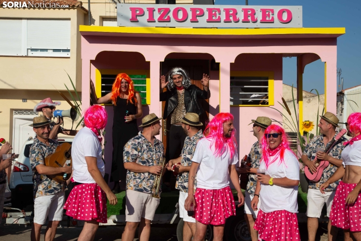 Disfraces en las fiestas de Tardelcuende 2026