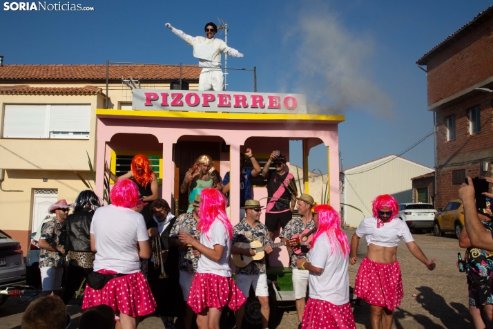 Disfraces en las fiestas de Tardelcuende 2026