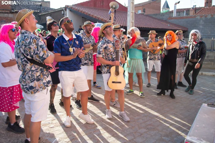 Disfraces en las fiestas de Tardelcuende 2026