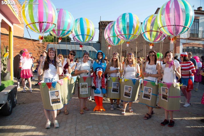 Disfraces en las fiestas de Tardelcuende 2026