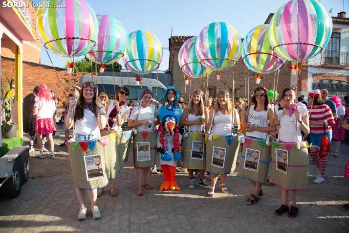 Disfraces en las fiestas de Tardelcuende 2026