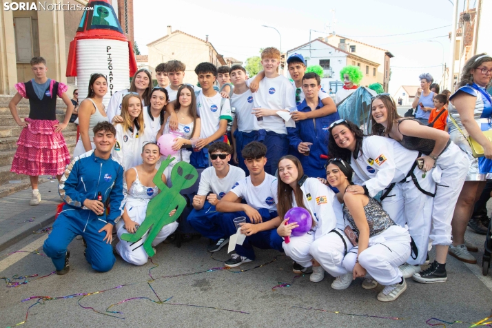 Disfraces en las fiestas de Tardelcuende 2026