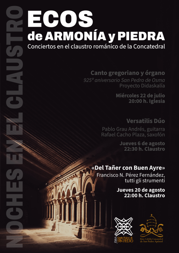 Francisco N. Pérez protagoniza la nueva cita musical en el claustro de la Concatedral