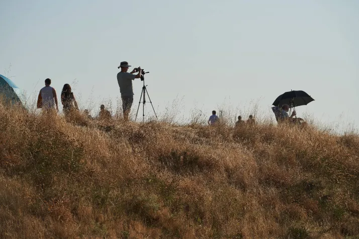 Fotos: Almaz&aacute;n re&uacute;ne astronom&iacute;a, patrimonio y cultura bajo el eclipse