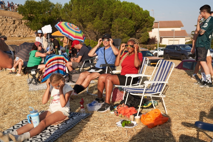 Fotos: Almaz&aacute;n re&uacute;ne astronom&iacute;a, patrimonio y cultura bajo el eclipse