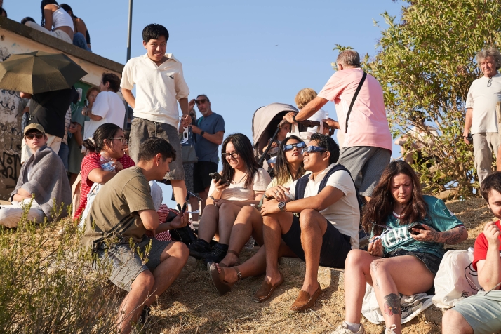 Fotos: Almaz&aacute;n re&uacute;ne astronom&iacute;a, patrimonio y cultura bajo el eclipse