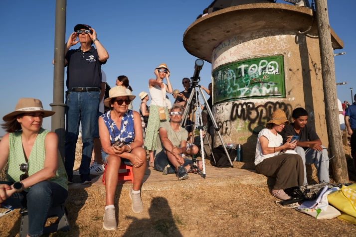Fotos: Almaz&aacute;n re&uacute;ne astronom&iacute;a, patrimonio y cultura bajo el eclipse