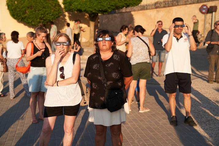 Fotos: Almaz&aacute;n re&uacute;ne astronom&iacute;a, patrimonio y cultura bajo el eclipse