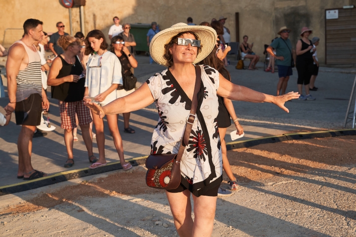 Fotos: Almaz&aacute;n re&uacute;ne astronom&iacute;a, patrimonio y cultura bajo el eclipse