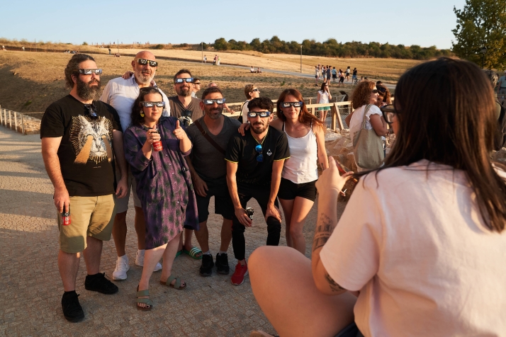 Fotos: Almaz&aacute;n re&uacute;ne astronom&iacute;a, patrimonio y cultura bajo el eclipse