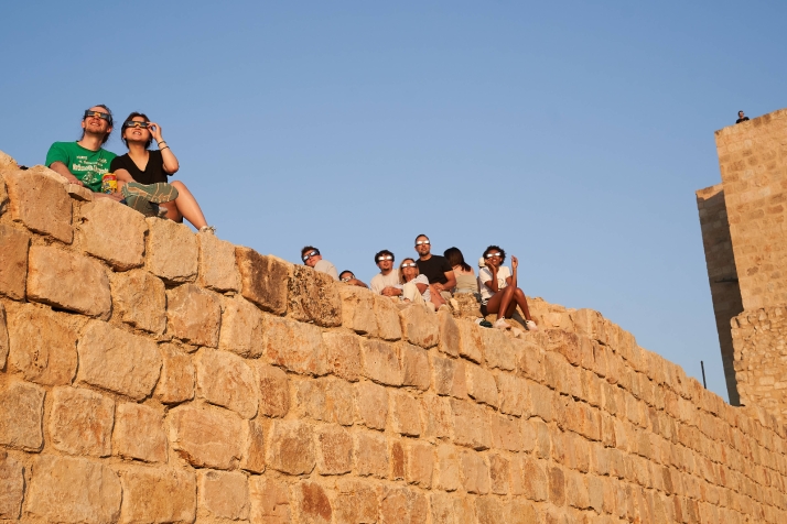 Fotos: Almaz&aacute;n re&uacute;ne astronom&iacute;a, patrimonio y cultura bajo el eclipse