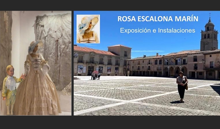 Rosa Escalona presenta sus proyectos artísticos en Medinaceli