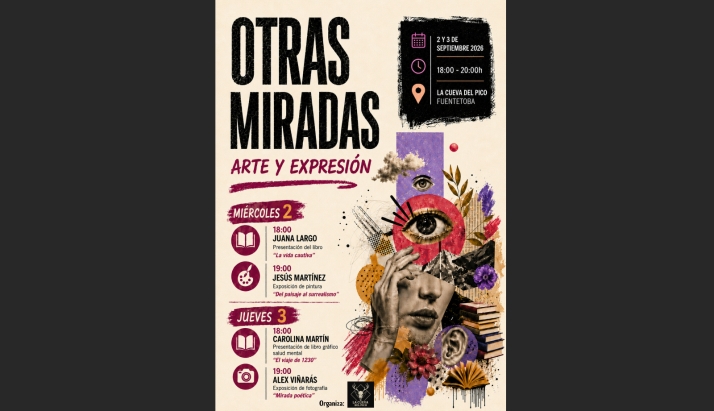 Cuatro creadores exhiben su talento en una nueva cita artística en Fuentetoba