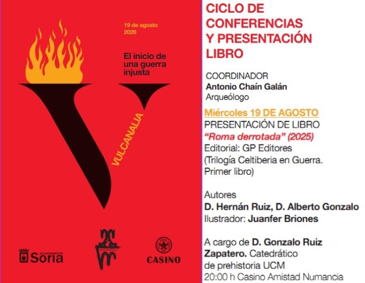 TierraQuemada conmemora la Vulcanalia con conferencias en Soria