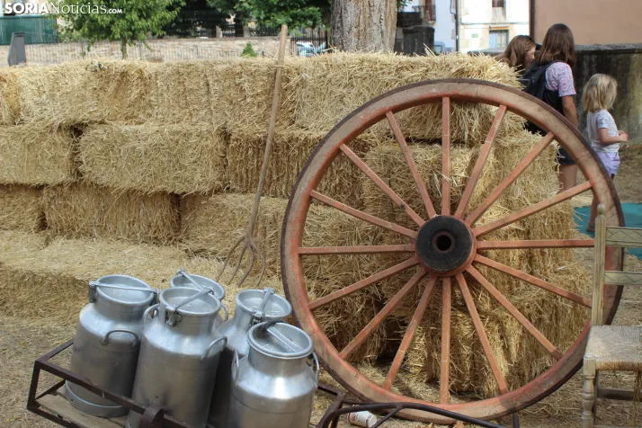 En im&aacute;genes: Valdeavellano de Tera vuelve a presumir de su mantequilla con su tradicional feria