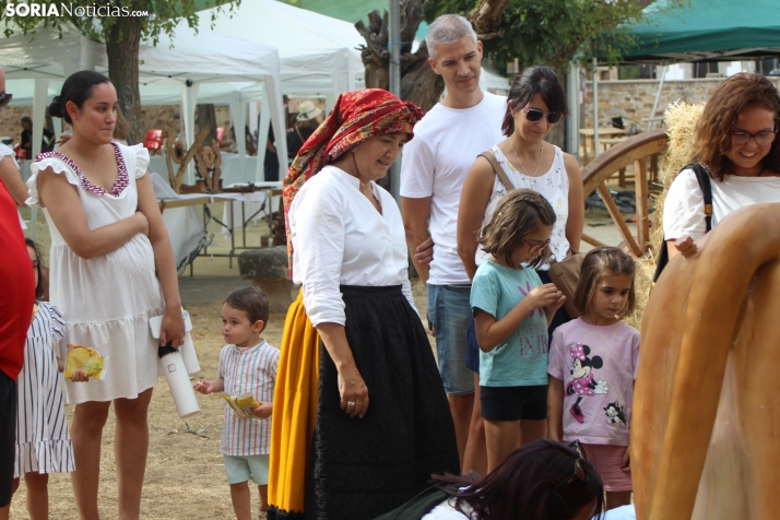 En im&aacute;genes: Valdeavellano de Tera vuelve a presumir de su mantequilla con su tradicional feria