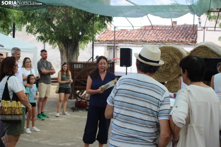 En im&aacute;genes: Valdeavellano de Tera vuelve a presumir de su mantequilla con su tradicional feria