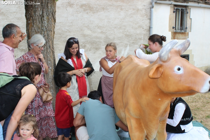 En im&aacute;genes: Valdeavellano de Tera vuelve a presumir de su mantequilla con su tradicional feria