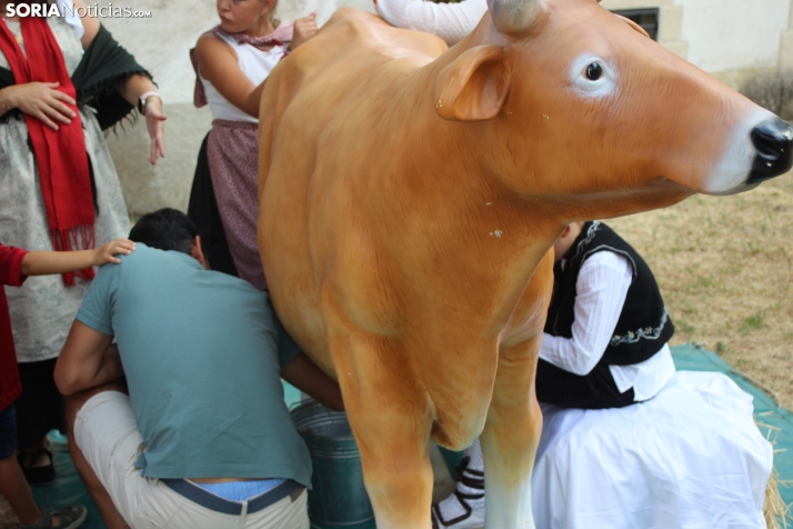 En im&aacute;genes: Valdeavellano de Tera vuelve a presumir de su mantequilla con su tradicional feria