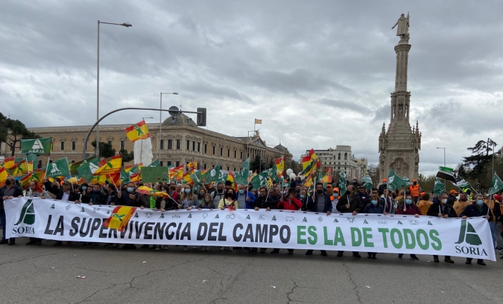 El cierre de las oficinas de ASAJA marcará la jornada de protesta en Valladolid