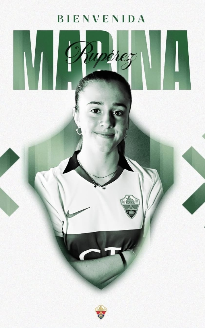 De Soria a Elche: el gran paso de Marina Rupérez en el fútbol femenino