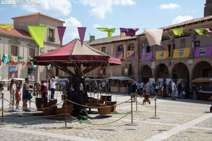 Entre trovadores y artesanía Medinaceli viajará al pasado con su tradicional Mercado Medieval