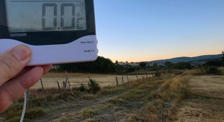 Del verano a los cero Celsius: Duruelo se prepara para el otoño