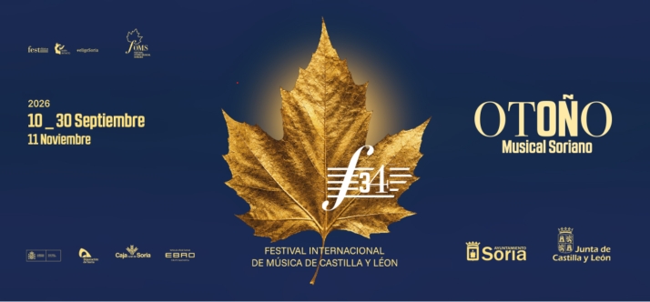 El Otoño Musical Soriano abre este lunes la venta de abonos y el viernes la de entradas para su 34ª edición