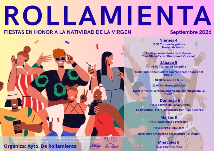 De la tanguilla a la caldereta: Rollamienta revive sus tradiciones en sus fiestas