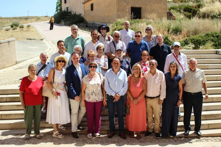 Los 'embajadores' de Soria celebran en San Esteban la fuerza del asociacionismo