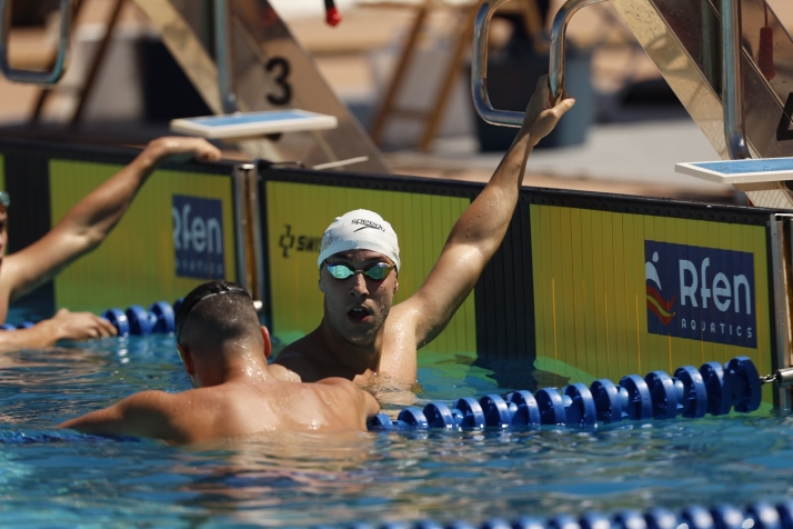 Sergio Martín ya piensa en el Europeo de Natación: Si me acercó a mis mejores marcas, estaré cerca del pódium