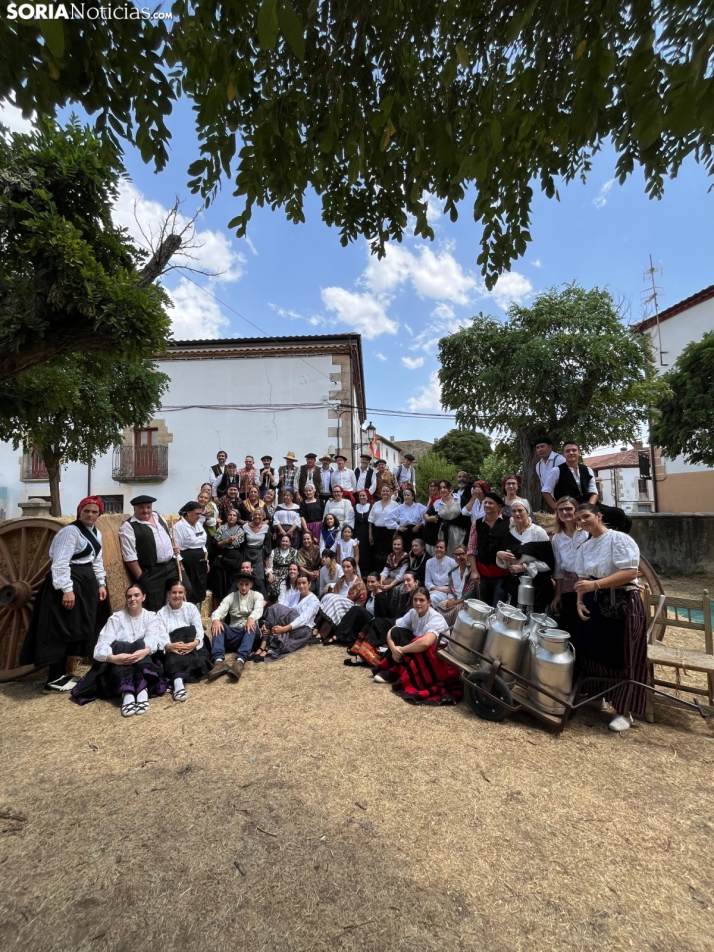 En im&aacute;genes: Valdeavellano de Tera vuelve a presumir de su mantequilla con su tradicional feria