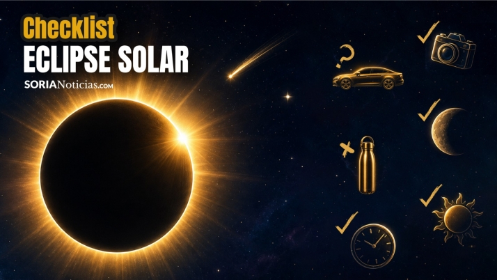 Eclipse solar 2026: la lista de 15 cosas que necesitas antes de salir de casa