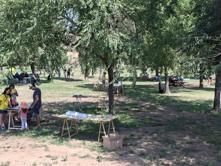 En im&aacute;genes | As&iacute; est&aacute; Valonsadero ahora mismo; el Chicote, foodtrucks, amplio despliegue
