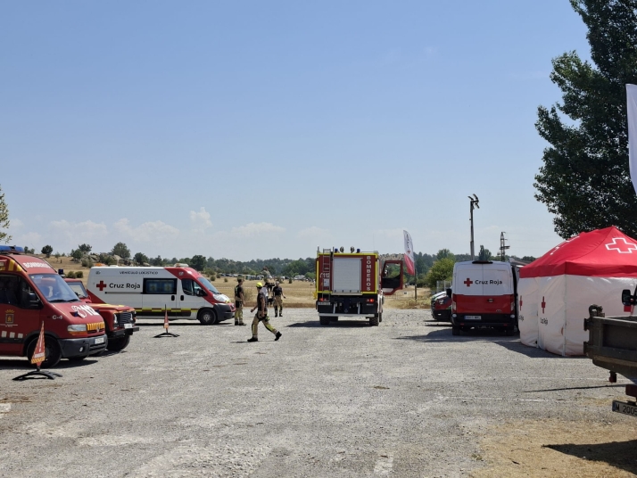 En im&aacute;genes | As&iacute; est&aacute; Valonsadero ahora mismo; el Chicote, foodtrucks, amplio despliegue