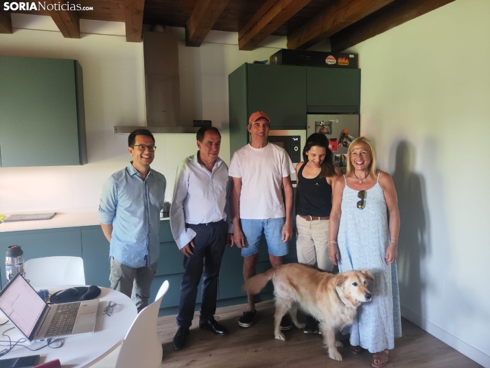 Castilfrío se adelanta con más vida y más servicios: dos viviendas, pista de pádel, gimnasio y, a futuro, una piscina