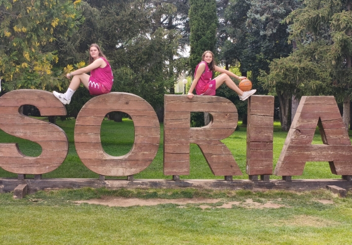 María y Carmen Martínez Ciria: el futuro del baloncesto se cita en Béjar