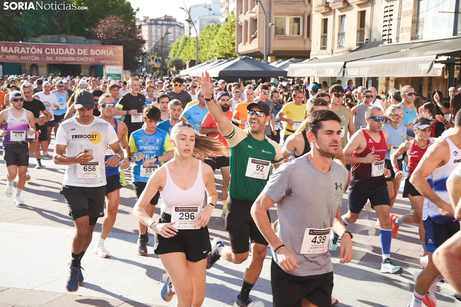 Búscate en las imágenes: Multitudinaria Medio Maratón la de este año