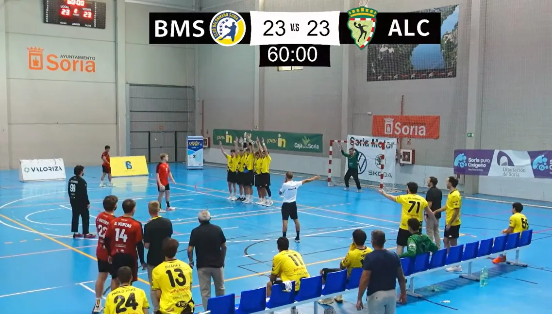 Foto 1 - Urbana BM Soria vs BM Alcobendas: 23-23