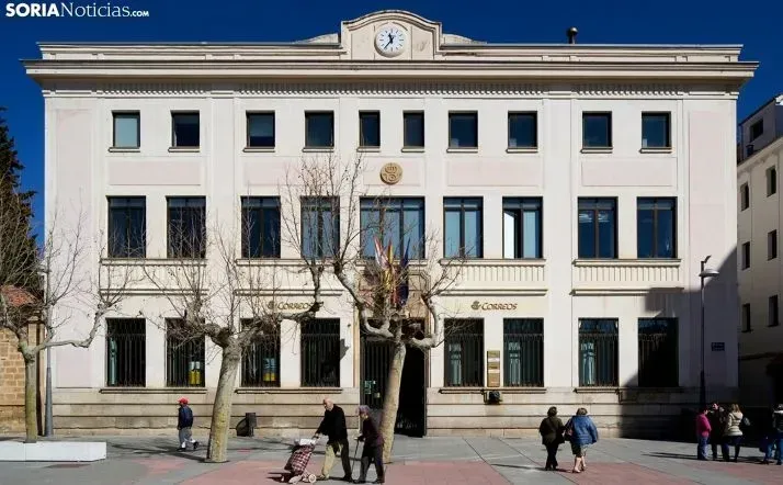 CSIF se concentra en Correos de Soria este jueves