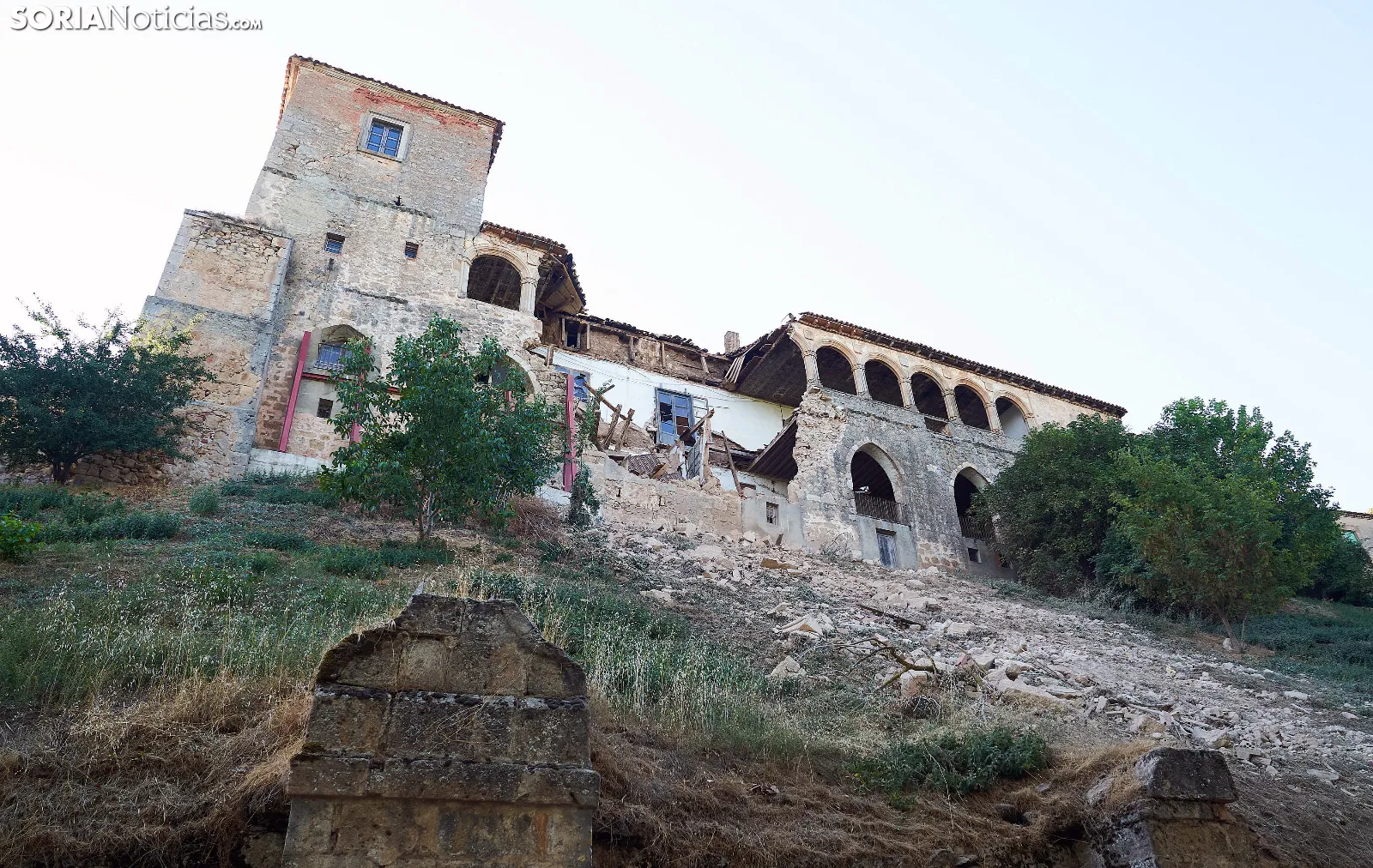 La Junta insiste en que los propietarios del Palacio de los Hurtado en Almazán están obligados a su conservación