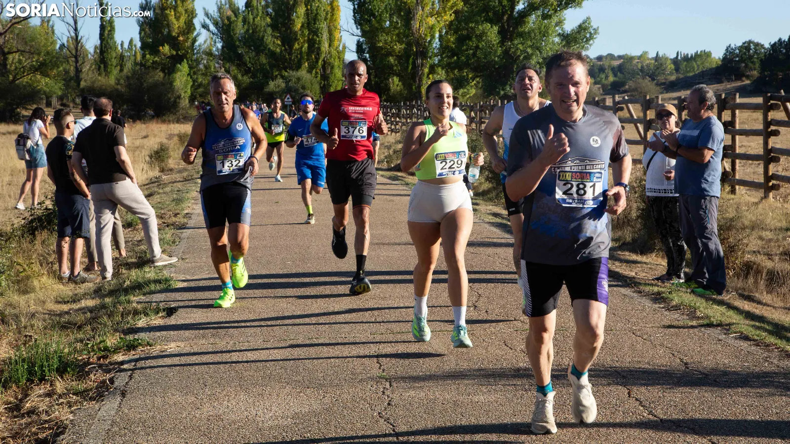 Soria vuelve a correr hacia Valonsadero en una tarde de pasión y atletismo