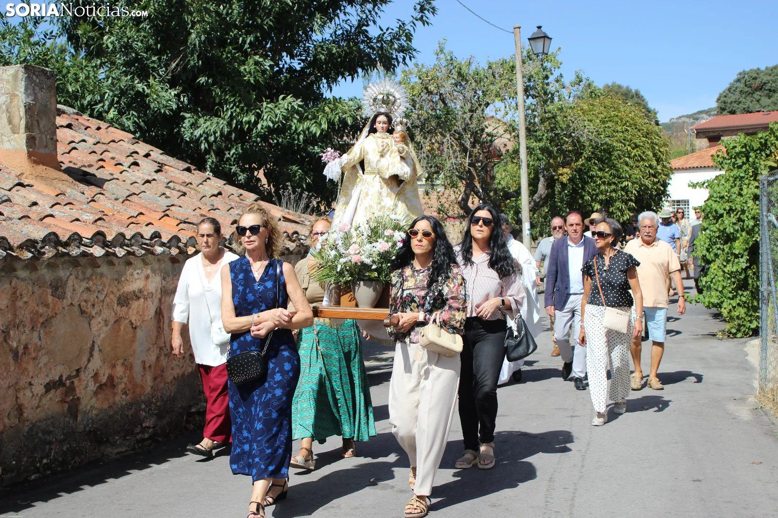 GALERÍA | El día grande de la Virgen de Valvanera une a Fuentetoba en su jornada más solemne