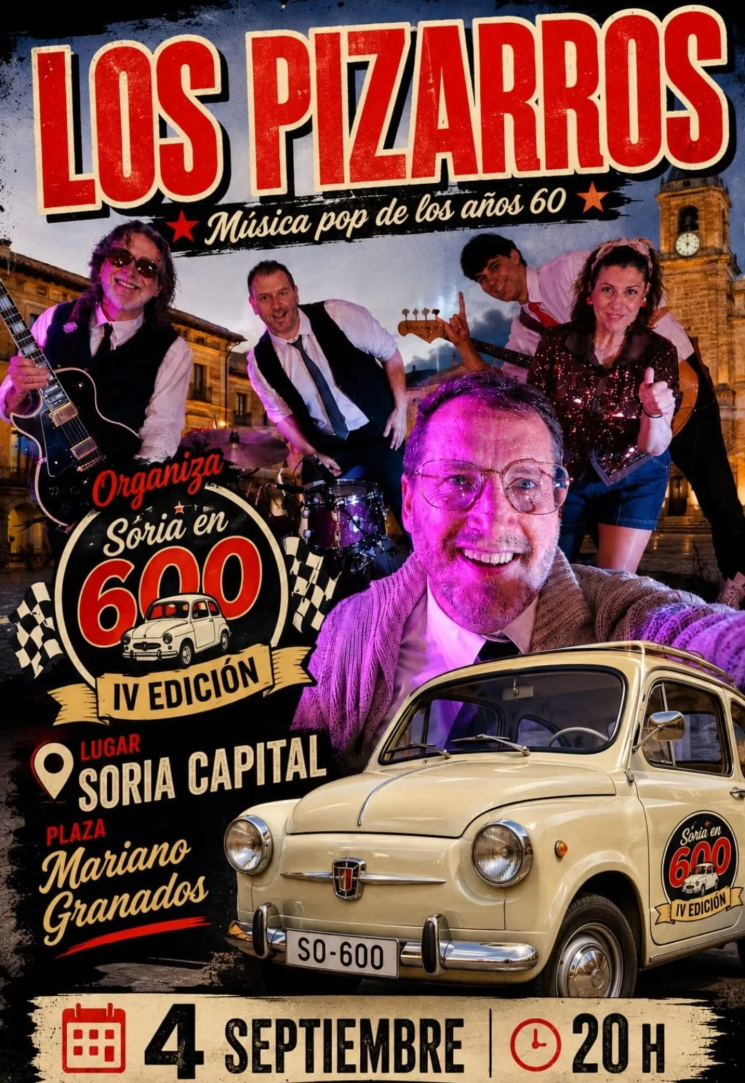 Foto 2 - Los Pizarros reviven los a&ntilde;os 60 con cuatro conciertos en la provincia