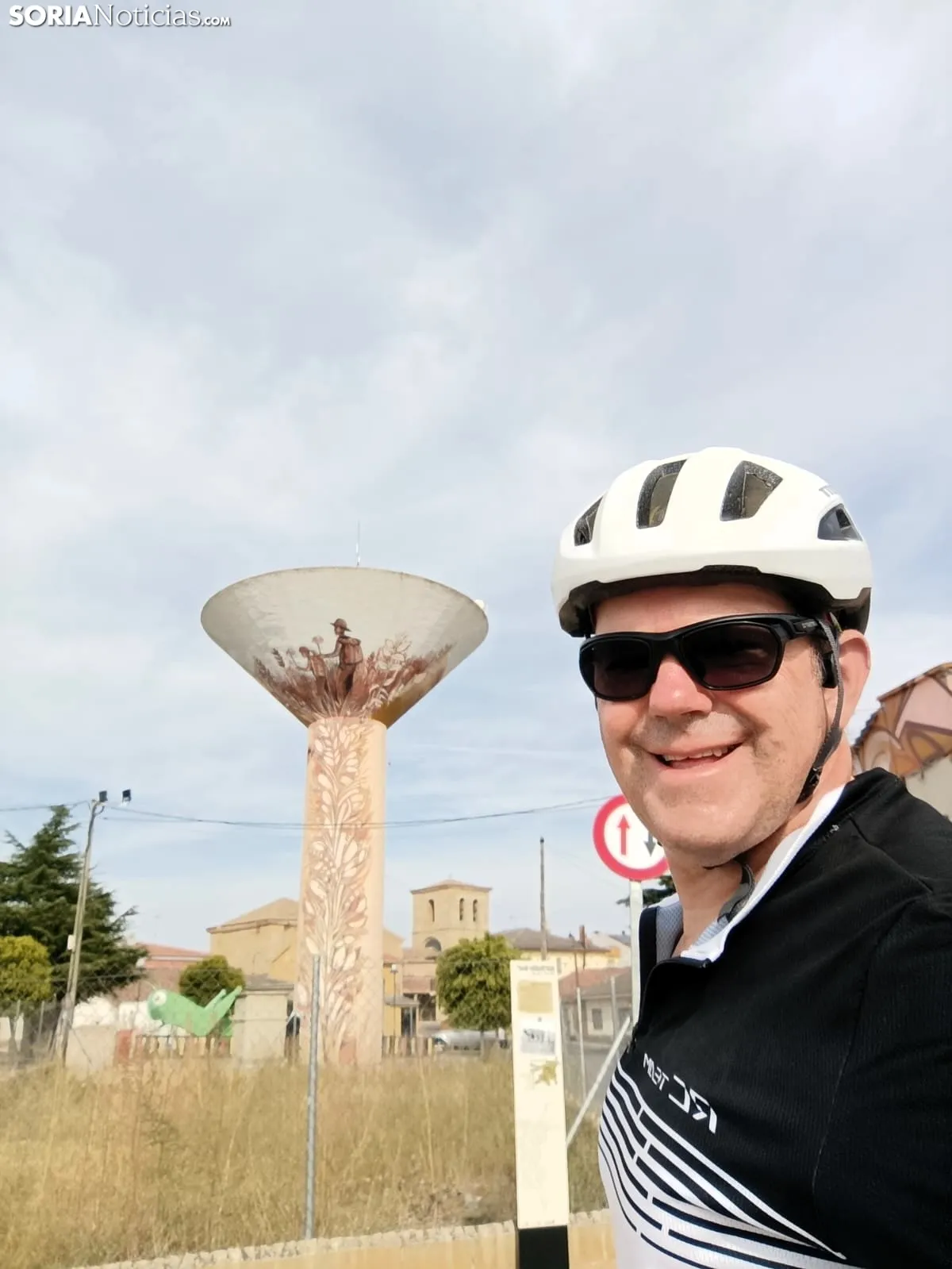 Octava  etapa: más de 1.300 euros recaudados  para ASPACE y la mitad del camino recorrido
